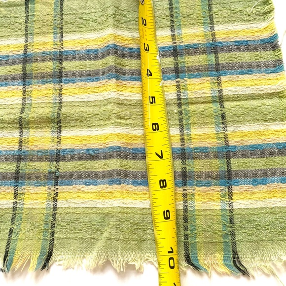 Vintage Mexico cotton tablecloth set , Southwest Aztec design - Picture 7 of 12